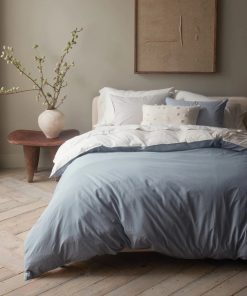 Coyuchi Organic Crinkled Percale?? Duvet Cover - Renewed