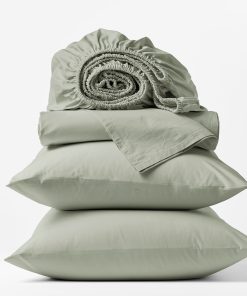 Coyuchi Refined Organic Percale Sheet Set - Renewed