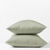 Coyuchi Refined Organic Percale Pillowcases - Renewed