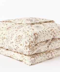 Coyuchi Coyuchi + Rejuvenation Flora Organic Print Duvet Cover - Renewed