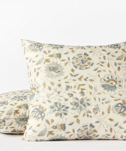 Coyuchi Coyuchi + Rejuvenation Flora Organic Print Sham - Renewed