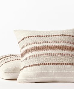 Coyuchi Lost Coast Decorative Organic Pillow Cover - Renewed