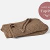 Coyuchi Cordillera Alpaca Cotton Knit Throw