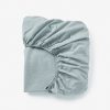 Coyuchi Organic Crinkled Percale? Fitted Sheet