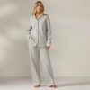 Coyuchi Women's Cloud Brushed Organic Flannel Pajama Set