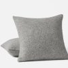 Coyuchi Cordillera Alpaca Cotton Knit Decorative Pillow