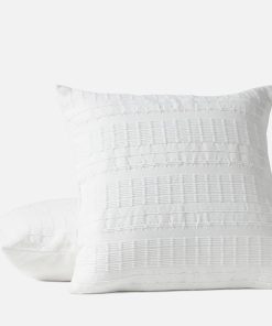Coyuchi Sea Ridge Organic Decorative Pillow Cover