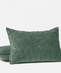 Coyuchi Velvet Tufted Organic Sham