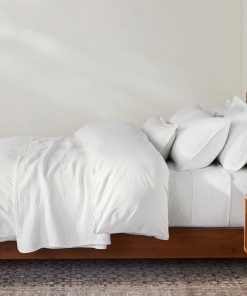 Coyuchi Heritage Organic Percale Deluxe Bed Bundle