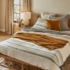Coyuchi Coyuchi + Rejuvenation Inyo Organic Dobby Duvet Cover - Renewed