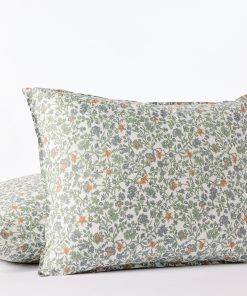 Coyuchi Organic Print Percale Sham