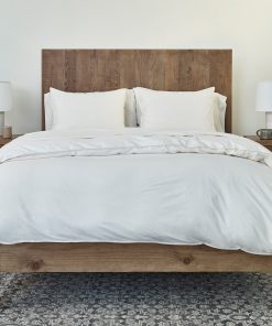 Coyuchi Organic Crinkled Percale? Minimalist Bed Bundle