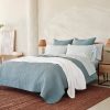 Coyuchi Pebbled Handstitched Quilt Set