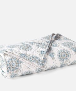 Coyuchi Flores Handstitched Organic Quilt