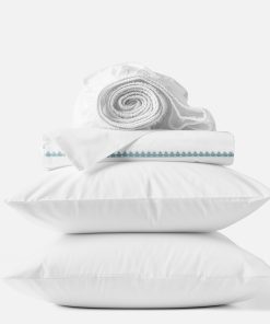 Coyuchi Floret Embroidered Organic Percale Sheet Set