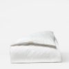 Coyuchi Heritage Organic Percale Jacquard Duvet Cover