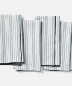 Sand Cloud Organic Print Percale Napkins, Set of 4
