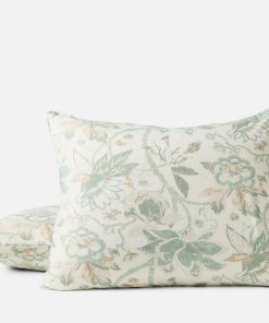 Coyuchi Sea Bloom Print Sham
