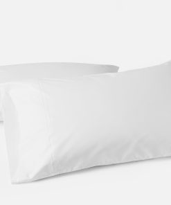 Coyuchi Trailing Embroidered Organic Percale Pillowcases