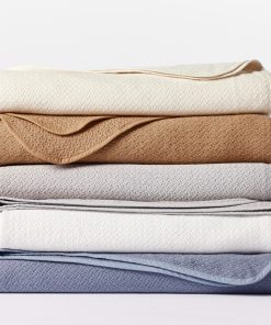 Coyuchi Honeycomb Organic Blanket - Renewed