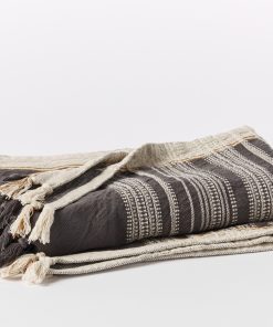 Coyuchi Inyo Organic Dobby Throw - Renewed