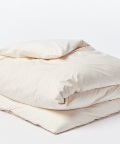 Coyuchi Refined Organic Percale Duvet Set