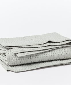 Coyuchi Channel Handstitched Organic Quilt - Renewed