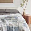 Coyuchi Seascape Patchwork Organic Quilt - Renewed