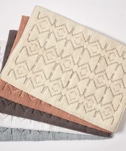 Coyuchi Mosaic Canyon Organic Bath Rug - Renewed