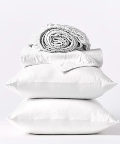 Coyuchi Cloud Soft Organic Sateen Deluxe Bed Bundle