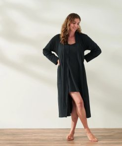 Coyuchi Women's Solstice Organic Relaxed Robe - Renewed