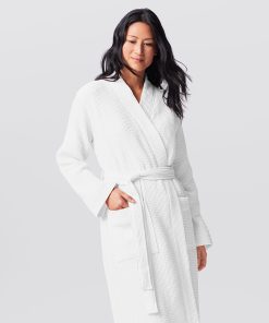 Coyuchi Unisex Organic Waffle Robe - Renewed